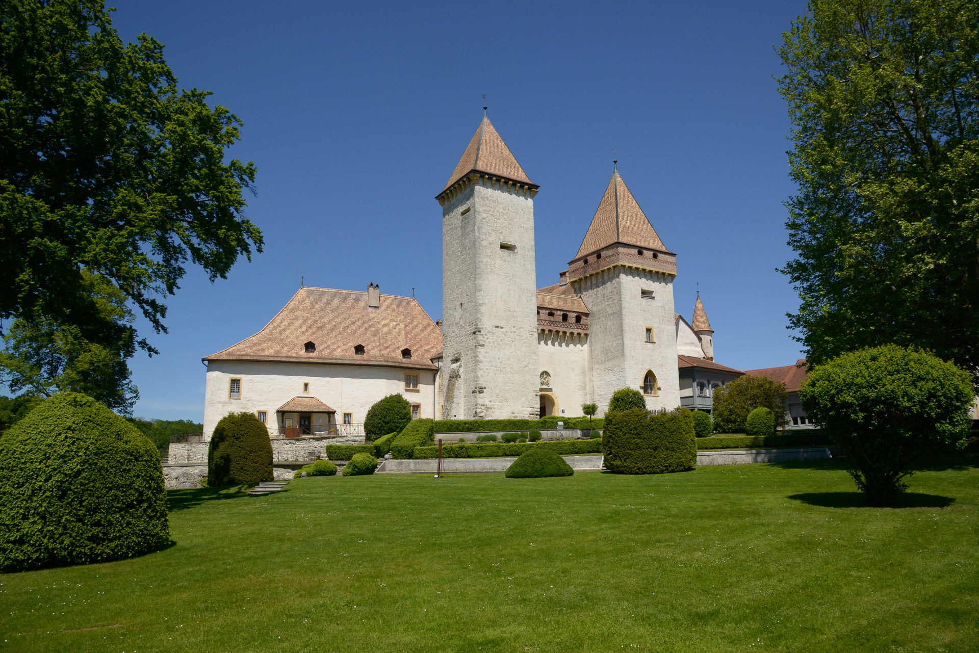Châteaux pour mariage dans le Canton de Vaud